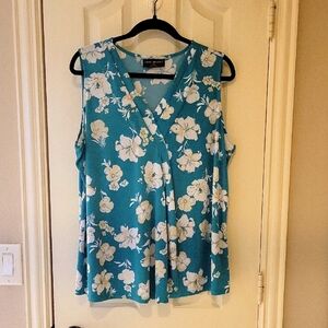 Floral Sleeveless Top